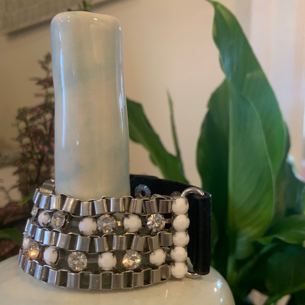 Silver chain bracelet
